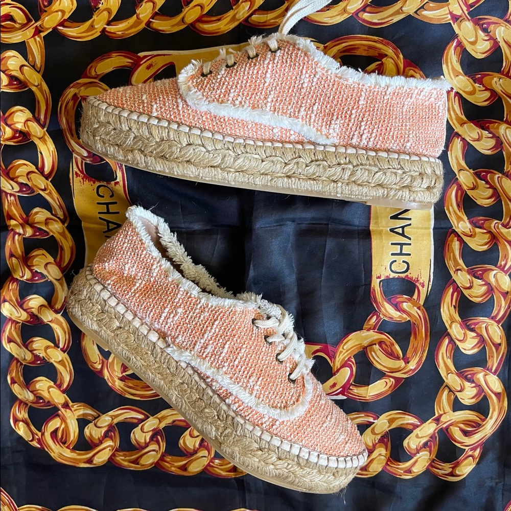 Handmade In Spain Gaimo Tweed Espadrilles - Picture 3 of 3